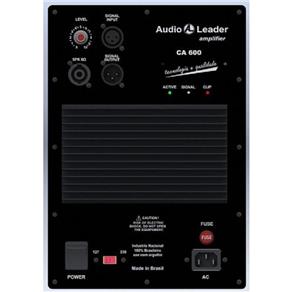 Amplificador In Box Áudio Leader Ca 600 W Rms 4 Ohms