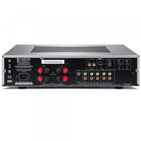 Amplificador Integrado Cambridge Audio CXA60 2ch 60W RMS Prata