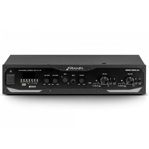 Amplificador Linha Groov BT/USB/SD/FM GR-5500 APP - Frahm