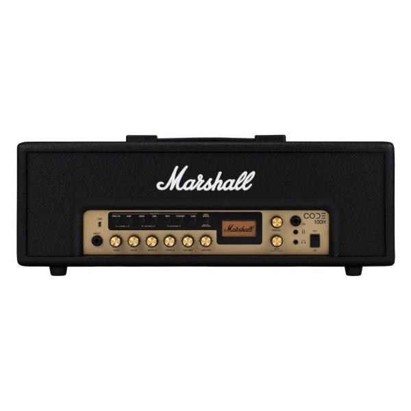 Amplificador Marshall 100W CODE100H Cabeçote para Guitarra com Simulador