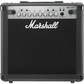 Amplificador Marshall MG15CFX Carbon Fibre - Combo para Guitarra 15w 1x8" com Efeitos