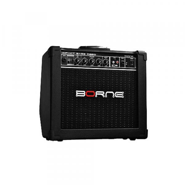 Amplificador P/ Baixo Borne Impact Bass CB60 - 20 Watts RMS - Borne Tecnologia
