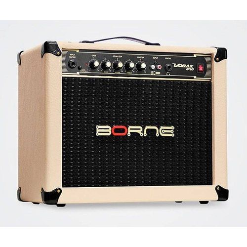 Amplificador P/ Guitarra Borne Vorax 840 Creme - 40 Watts Rms