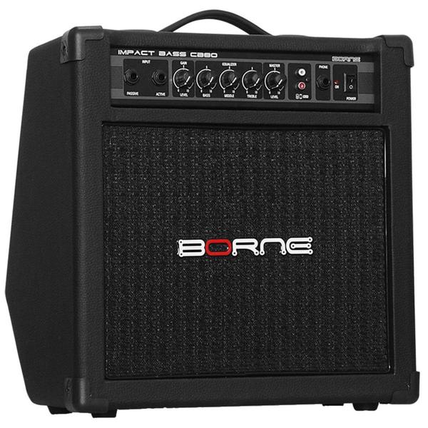 Amplificador para Baixo Impact Bass 30W Rms Cb80 Borne