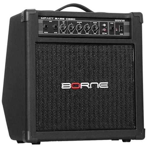 Amplificador para Baixo Impact Bass Cb80 Borne 30W Rms
