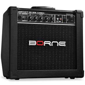 Amplificador para Contra Baixo Combo Borne Impact Bass Cb60 Preto