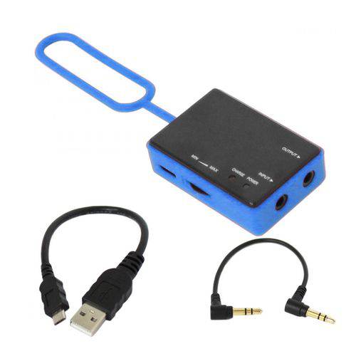 Amplificador para Fone de Ouvido Yoga HA01 Portátil - Azul