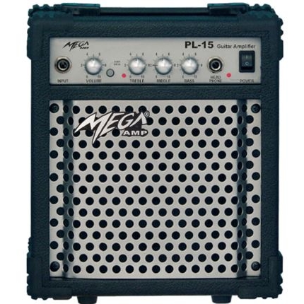 Amplificador para Guitarra 10W Pl-15 Mega Amplifiers