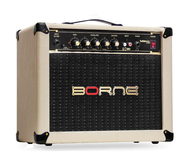 Amplificador para Guitarra 6.5 Pol 25wrms Vorax 630 Creme Borne