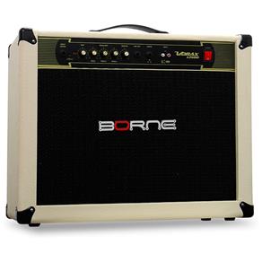 Amplificador para Guitarra Borne Vorax 12100 Creme - Combo 100W 2ch 1x12" com Fonte - Bivolt