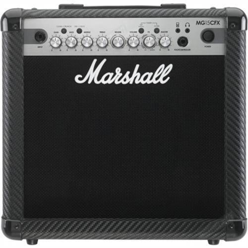 Amplificador para Guitarra Combo de 15w Mg15cfx Marshall