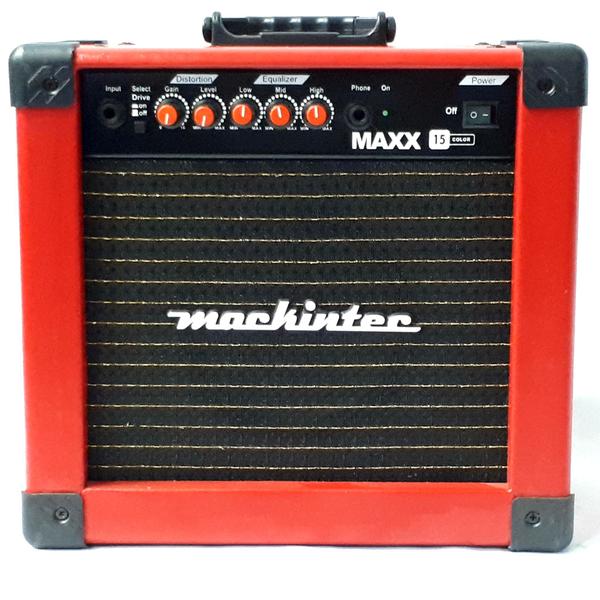 Amplificador para Guitarra Mackintec Maxx 15 Vermelho
