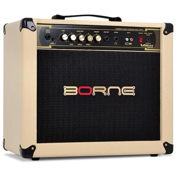 Amplificador para Guitarra Vorax 1050 10" 50W Rms Creme - Borne