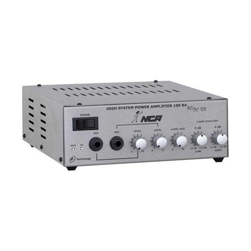 Amplificador para Som Ambiente 25W 4Ohms NCA AB100 12V