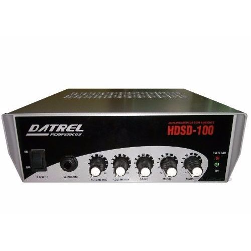 Amplificador Para Som Ambiente Datrel Hds - 100 Hds100