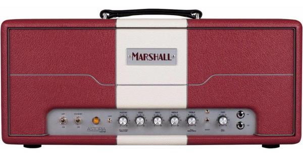 Amplificador Personalizado para Guitarra Marshall Astoria AST2H Cabeçote Vermelho 30W