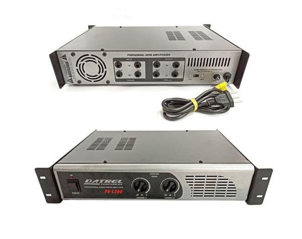 Amplificador Potencia Datrel 200wrms Pa1200