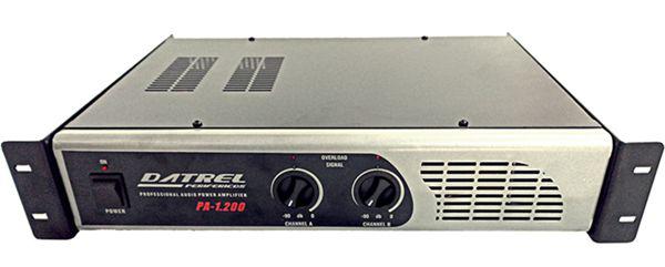 Amplificador Potencia Datrel Profissional PA1200 200W