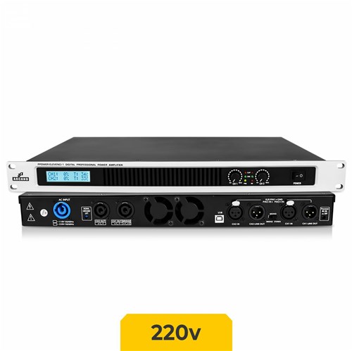 Amplificador (Potência) Digital Arcano para Áudio PPOWER-ELEVENCI-1 220V