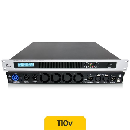 Amplificador (Potência) Digital Arcano para Áudio PPOWER-ELEVENCI-4 110V