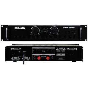 Amplificador Potência Mark Audio Mk1200 200w