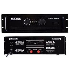 Amplificador Potência Mark Audio -mk4800 800w