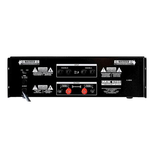 Amplificador Potência Mark Audio Mk6200