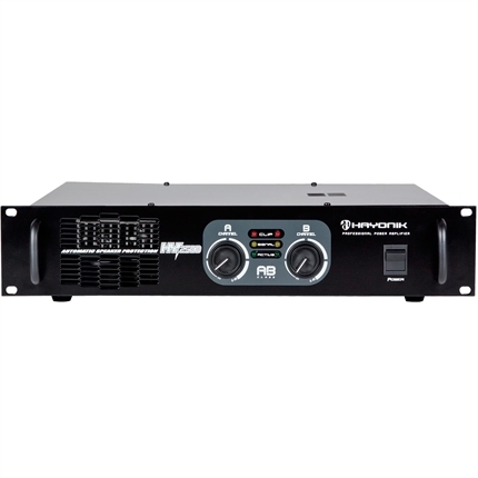 Amplificador Profissional Ab Stereo 500W Rms Hy-2500 Hayonik