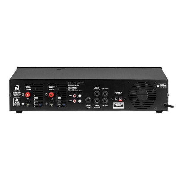 Amplificador Profissional Frahm Gr 5500 App 2X300Rms Bt/ Usb/ Sd/ Fm/ Aux Bivolt