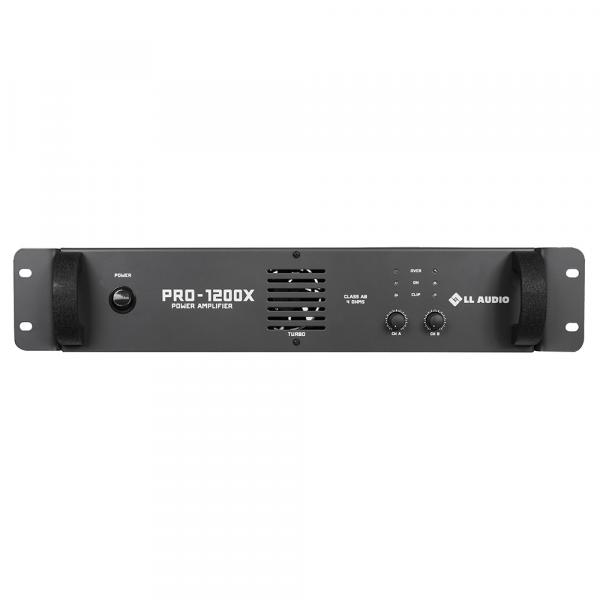 Amplificador Profissional LL Audio Pro1200X Classe AB 300 Wrms