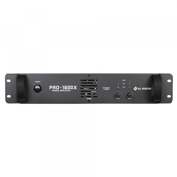 Amplificador Profissional LL Audio Pro1600X Classe AB 400 Wrms