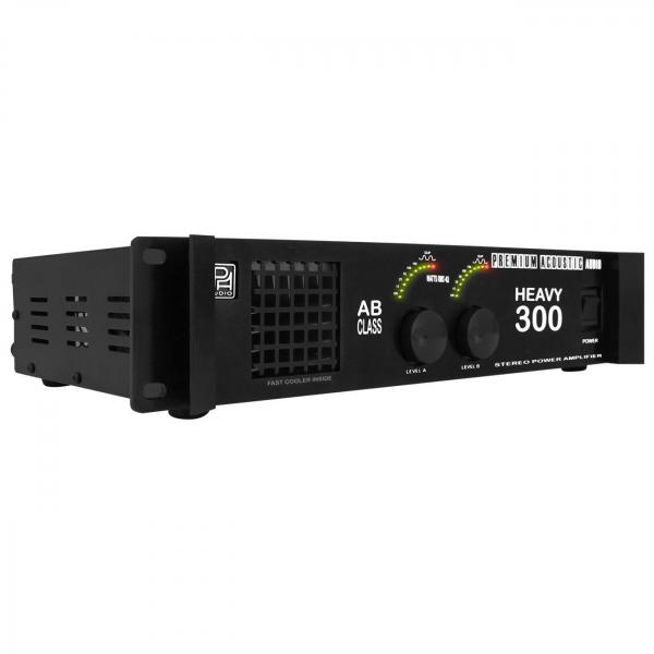 Amplificador Profissional Sound Maker Heavy 300 300W RMS 4 Ohms