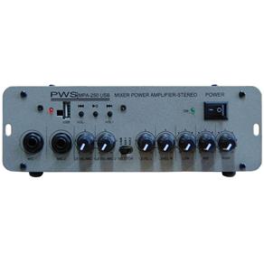 Amplificador Pws Mpa250Usb