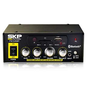 Amplificador Receiver SKP PW-045BT 45 Watts RMS - AP0318