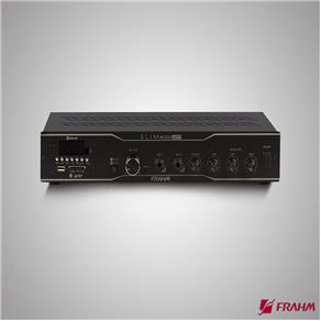 Amplificador Receiver SLIM 4000 APP para Som Ambiente Frahm