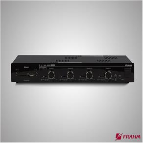 Amplificador Receiver SLIM 4500 APP MULTI-CHANNEL para Som Ambiente Frahm