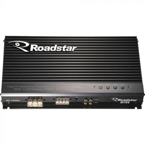 Amplificador Roadstar Digital Rs-1200d 1ch 2500w