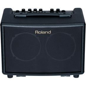 Amplificador Roland AC-33 Preto com Efeitos para Violão e Voz