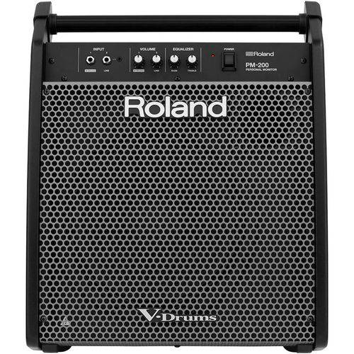 Amplificador Roland para Bateria Eletrônica V-Drums Pm-200