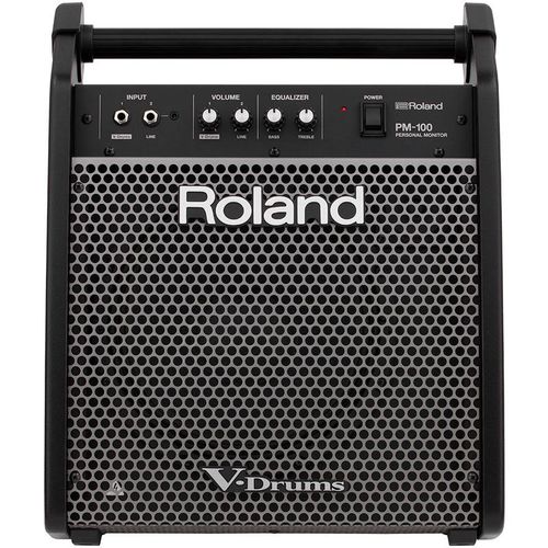 Amplificador Roland para Bateria Eletrônica V-Drums Pm-100