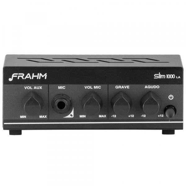 Amplificador Slim G2 1000LA Receiver 40W RMS Até 12 Cx Frahm