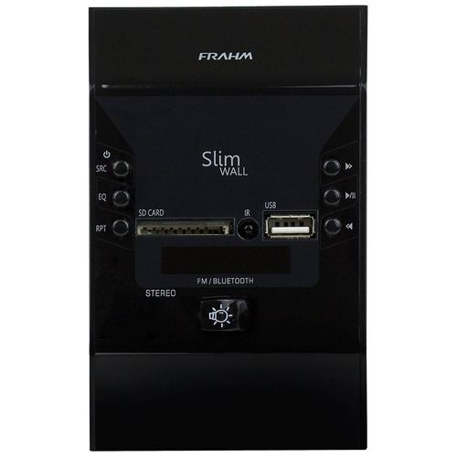 Amplificador Som Ambiente 60w C/ Bluetooth e Usb Slim Wall - Frahm
