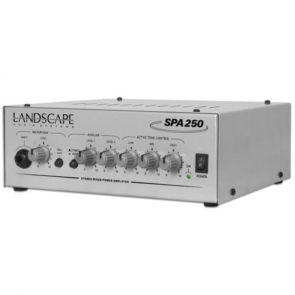 Amplificador Som Ambiente Stéreo Mixer Spa250 Landscape