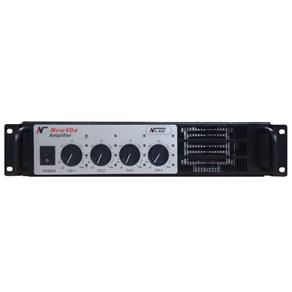 Amplificador SomPlus By NewVox SP NV 4400 com 4 Canais 1600W 4 a 8 Ohms