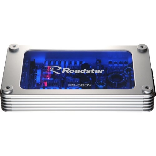 Amplificador Vacuum 2200W Cor Prata Rs580v Roadstar