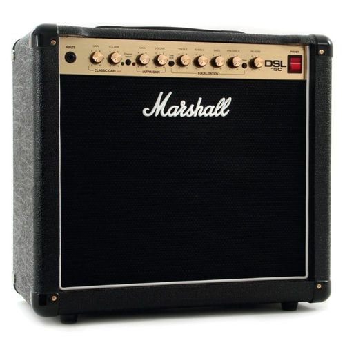 Amplificador Valvulado Marshall DSL15C Combo para Guitarra 15W