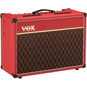 Amplificador Vox AC15C1-RD Custom Classic Red Edição Limitada - Combo Valvulado 15w 1x12