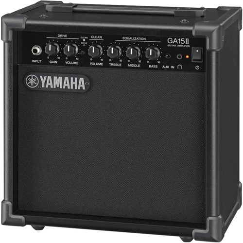 Amplificador Yamaha Ga15 para Guitarra com 15W de Potência e 3 Bandas de Equalização