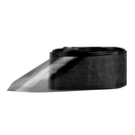 Anself 100PCS Clip Cord Sleeves Bags Covers descartáveis para Tattoo Machine Plastic Black