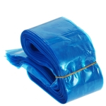 Anself 100Pcs Clip Cord Sleeves Bags Covers descartáveis para Tattoo Machine Plastic Blue